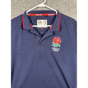 England Rugby Polo Shirt Mens XL Carry Me Home Official‎ Licensed Product